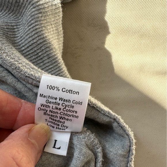 Wilt, soft, comfy mid-grey sleeveless tee with cowl neck. L. - Picture 5 of 5